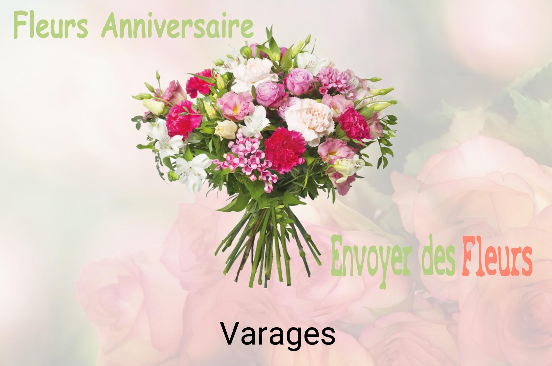 Bouquet de fleurs d’anniversaire livré à Varages